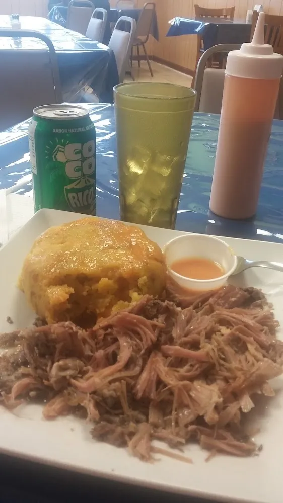 Mofongo De Pernil - Roasted Pork